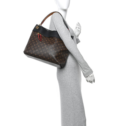 Louis Vuitton Monogram Tuileries Hobo Black 2 of 10