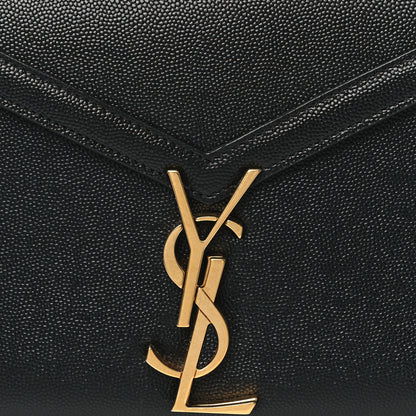 Saint Laurent Grain de Poudre Mini Classic Monogram Cassandra Top Handle Black 7 of 9