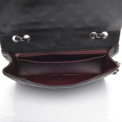 Chanel Lambskin Quilted Jumbo Single Flap Black 5 of 8