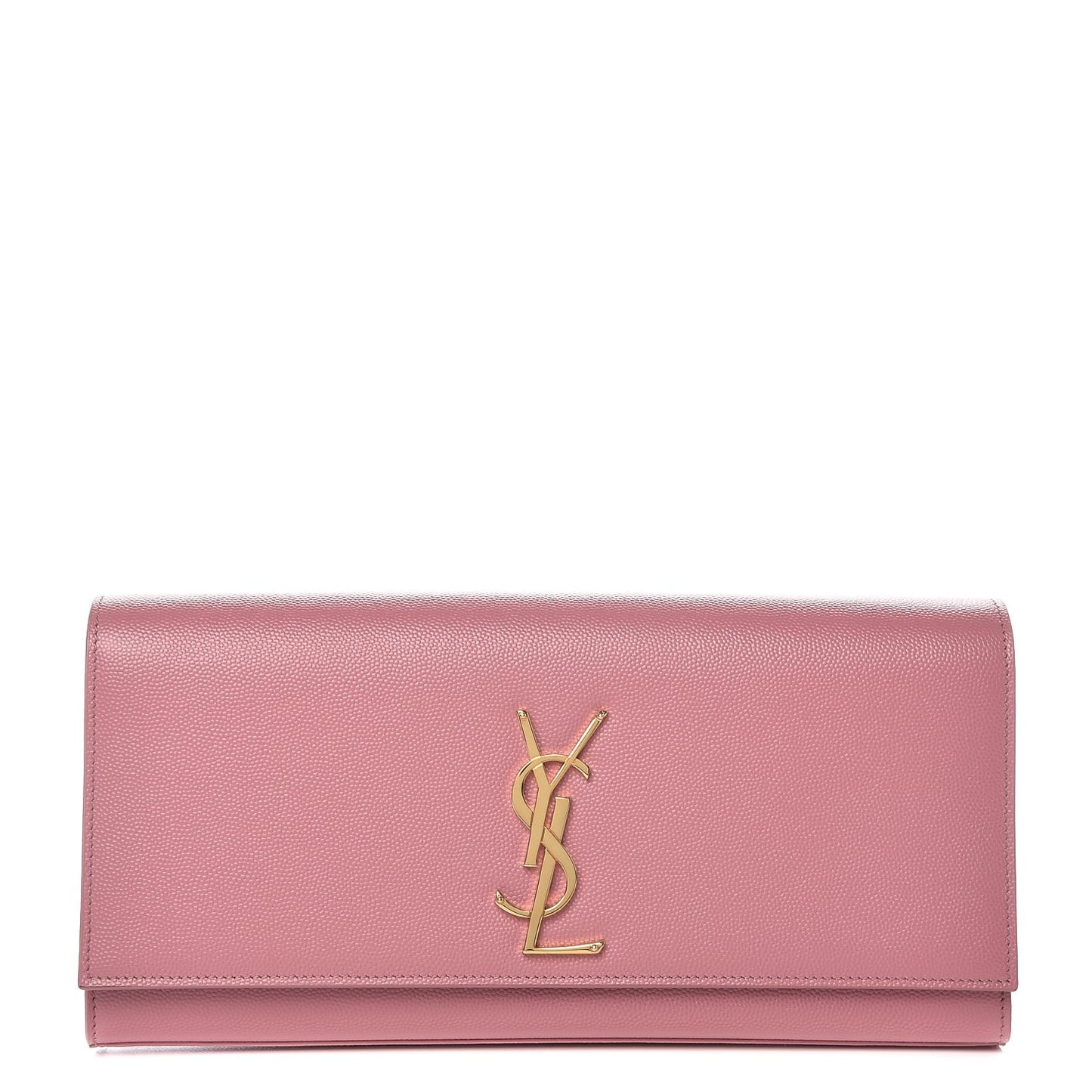 Grain De Poudre Classic Monogram Cassandre Clutch Pink