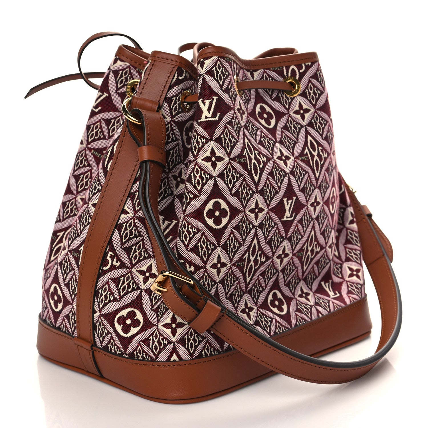 Louis Vuitton Jacquard Since 1854 Petit Noe Bordeaux 3 of 6