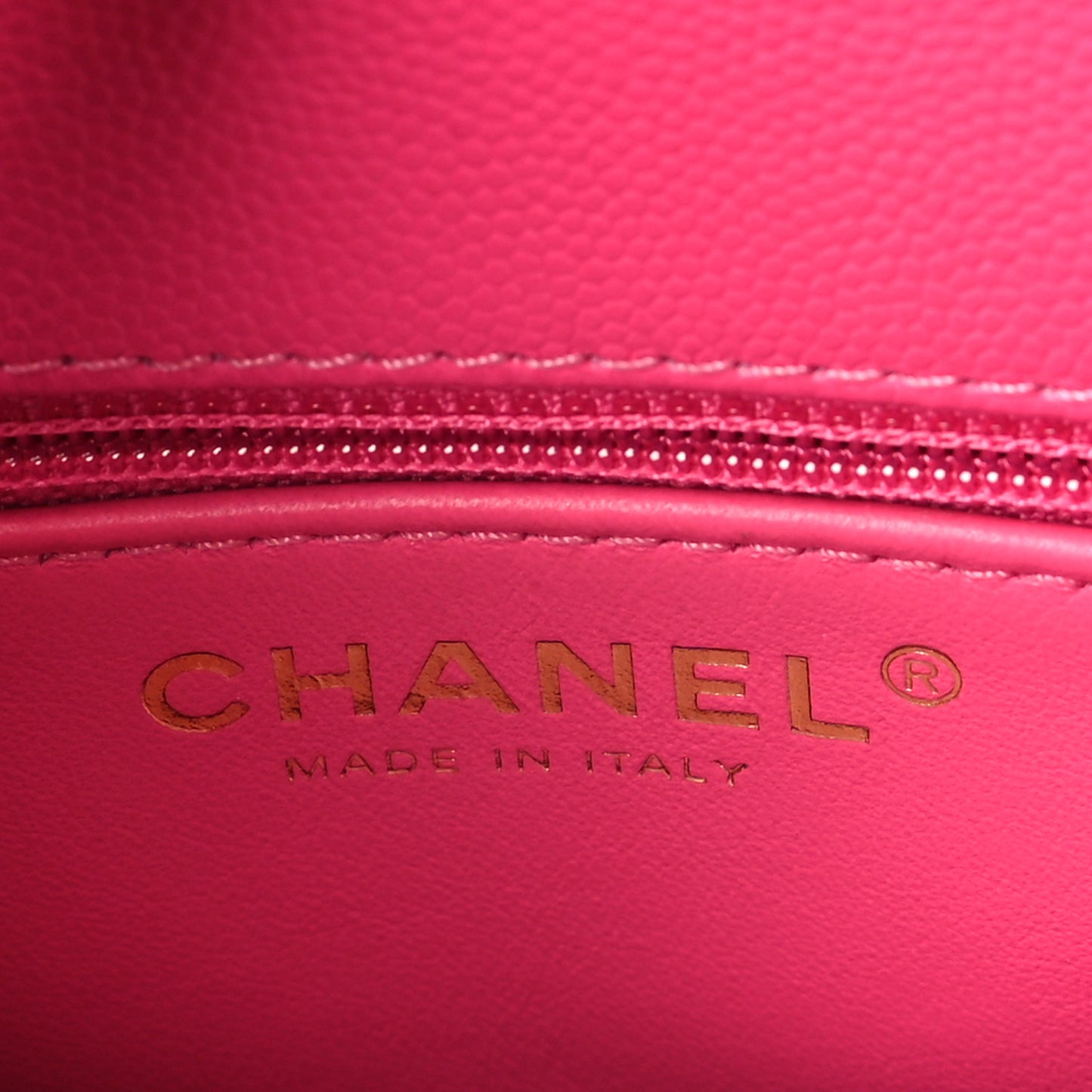 Caviar Quilted Mini Coco Handle Flap Rose