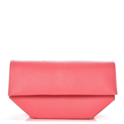 Hermes Chevre Mysore Medium Opli Clutch Rose Lipstick 1 of 8