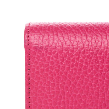 Gucci Dollar Calfskin GG Marmont Card Case Box Pink 8 of 9