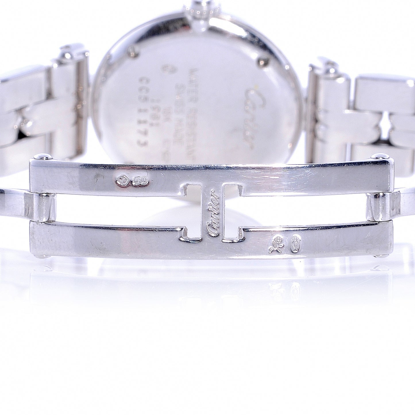 18k White Gold Diamond Ladies Watch