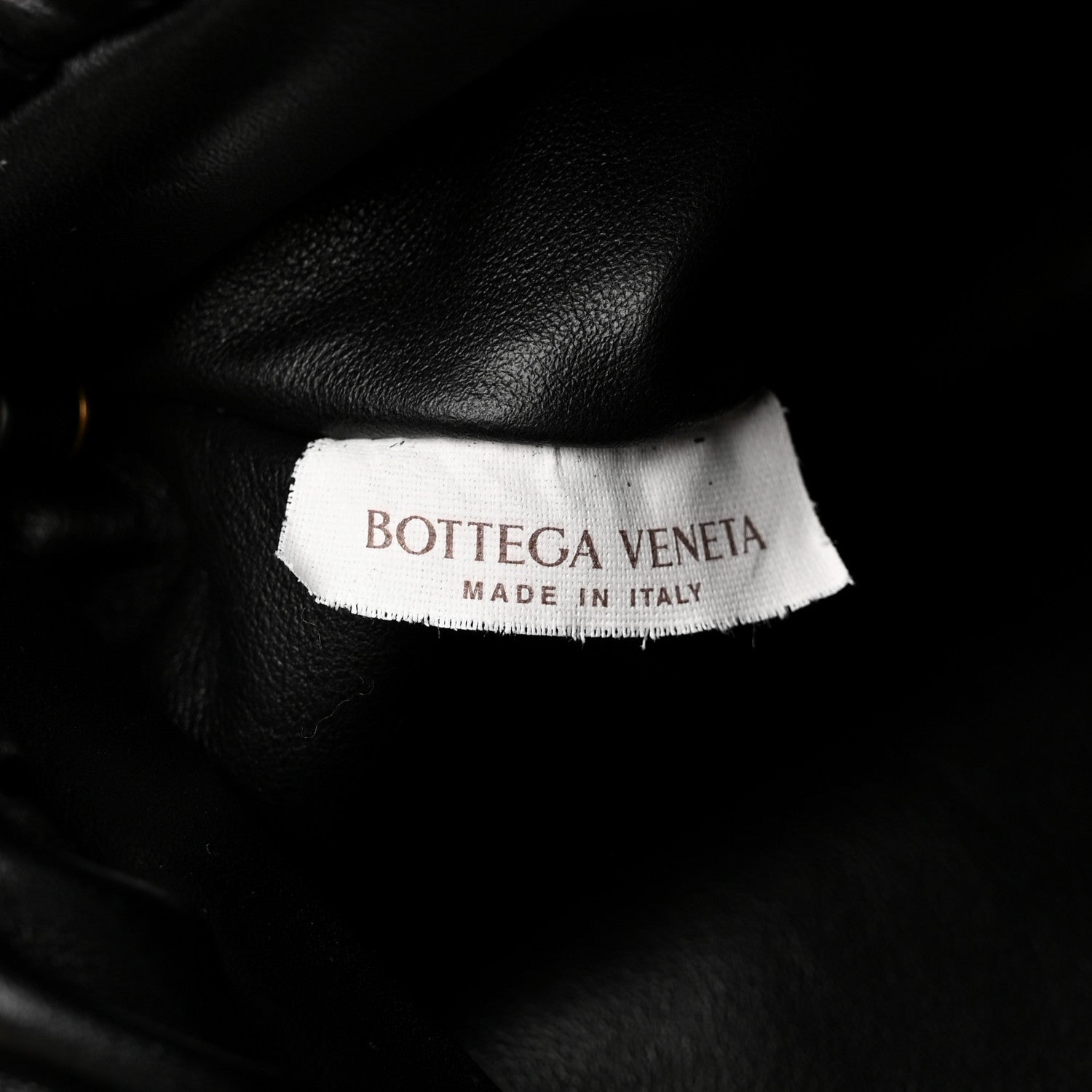 Bottega Veneta Calfskin The Pouch Chain Black 6 of 10