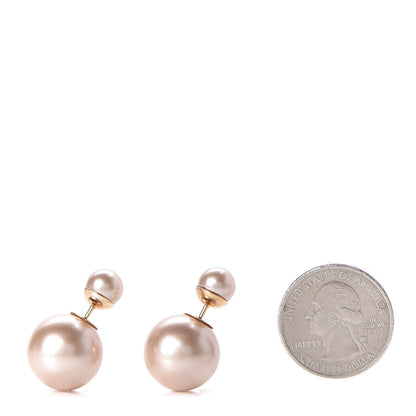 Christian Dior Pearl Mise En Dior Tribal Earrings Pink 2 of 6