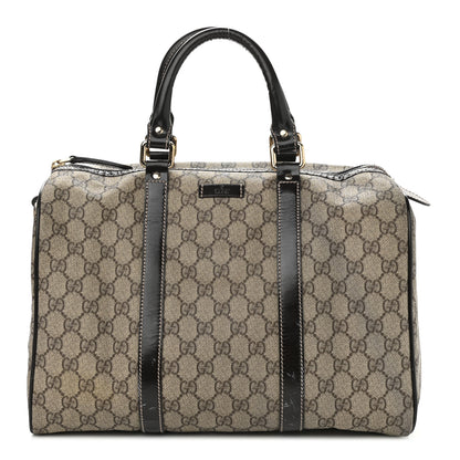 Gucci GG Plus Monogram Medium Joy Boston Dark Brown 1 of 13