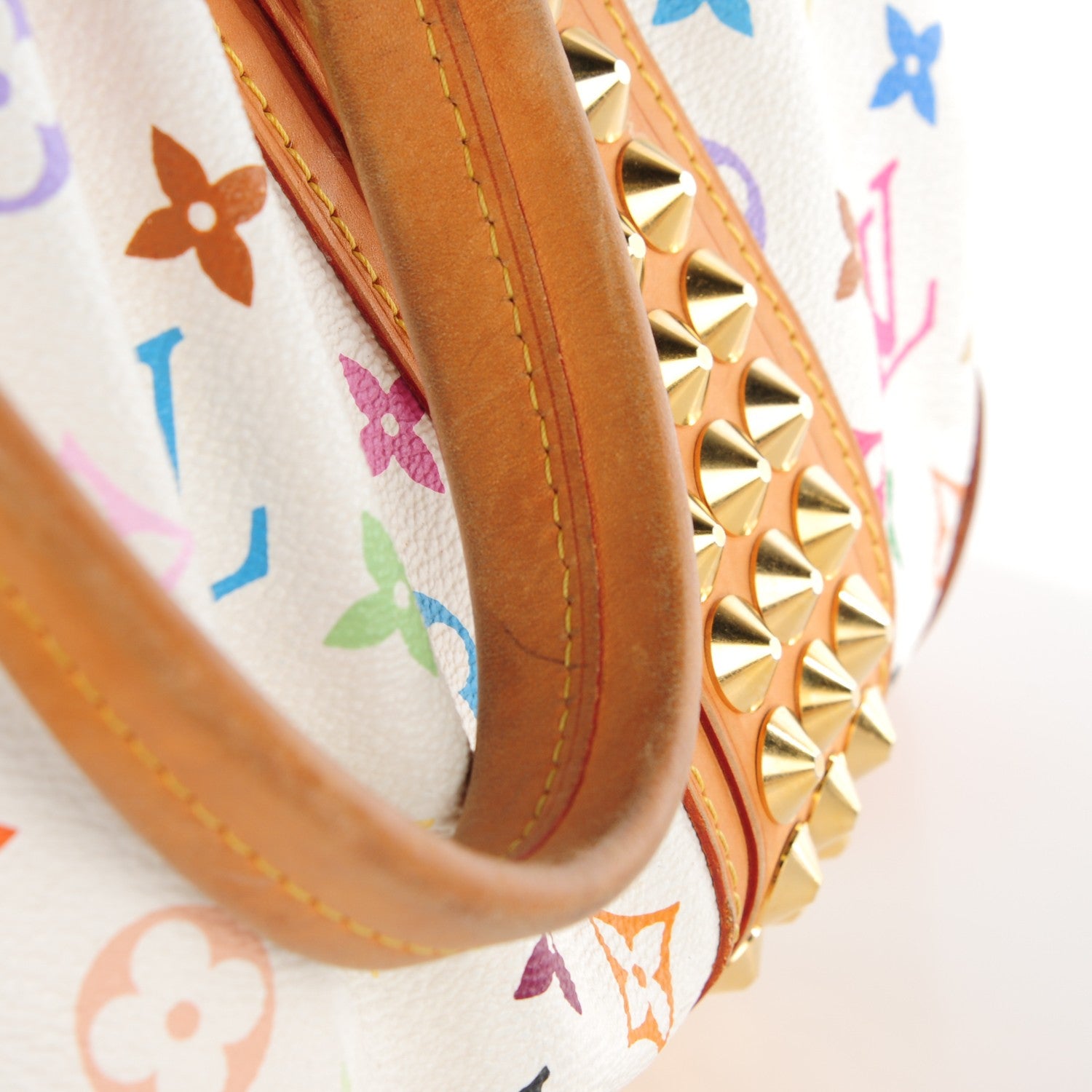 Louis Vuitton Monogram Multicolor Courtney GM White 13 of 13