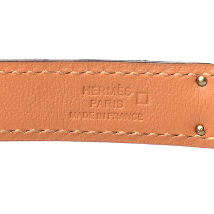 Hermes Matte Alligator Kelly Belt 5P Pink 3 of 3