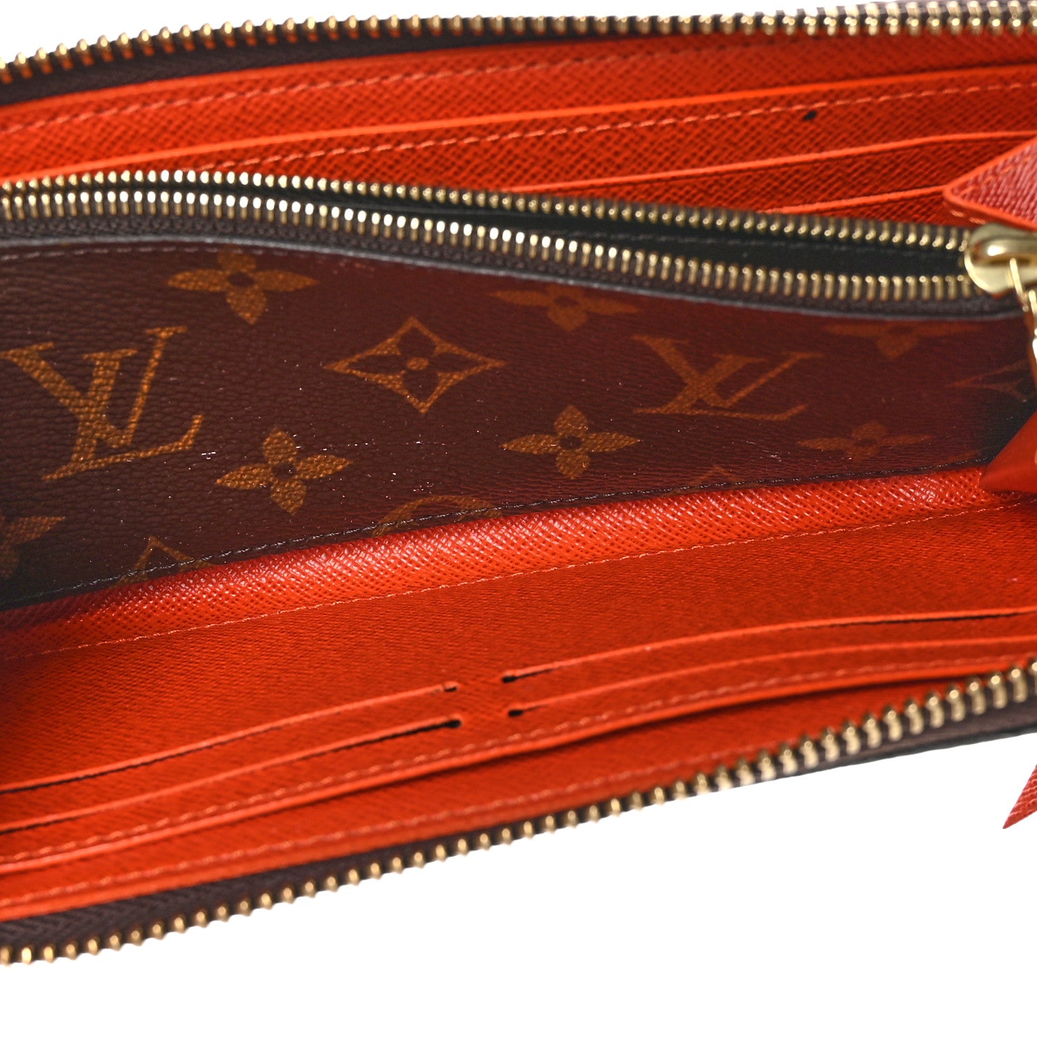 Louis Vuitton Monogram Clemence Wallet Piment 5 of 7