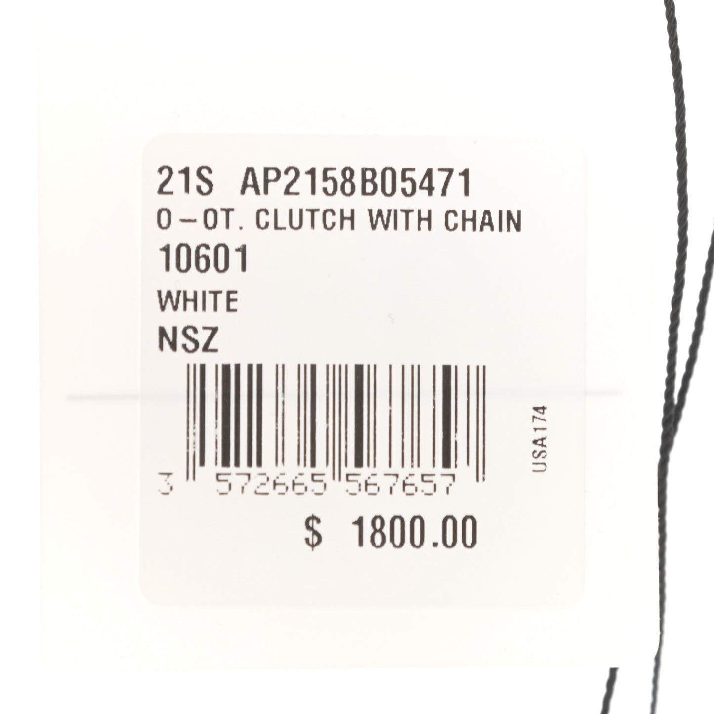 Lambskin Quilted My Chanel Lady Vanity Case With Chain White