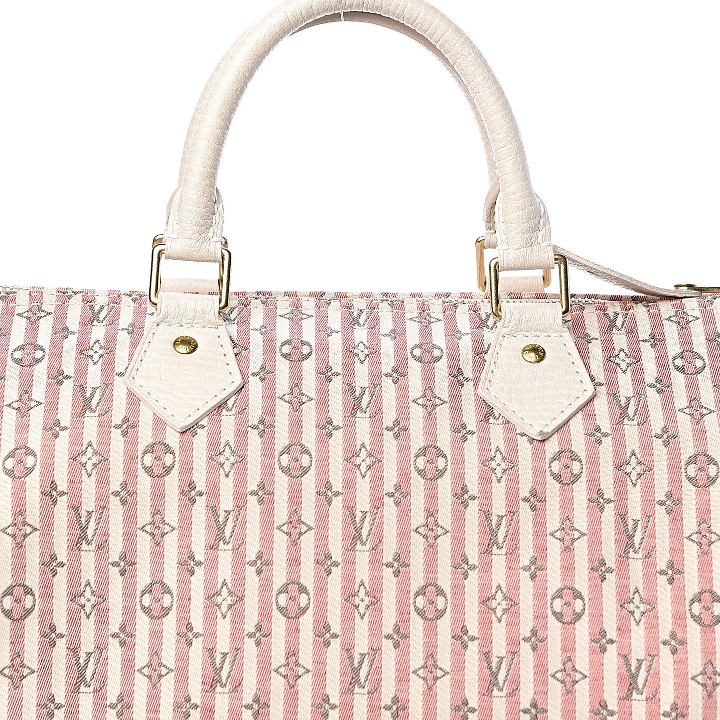 Mini Lin Croisette Speedy 30 Rouge