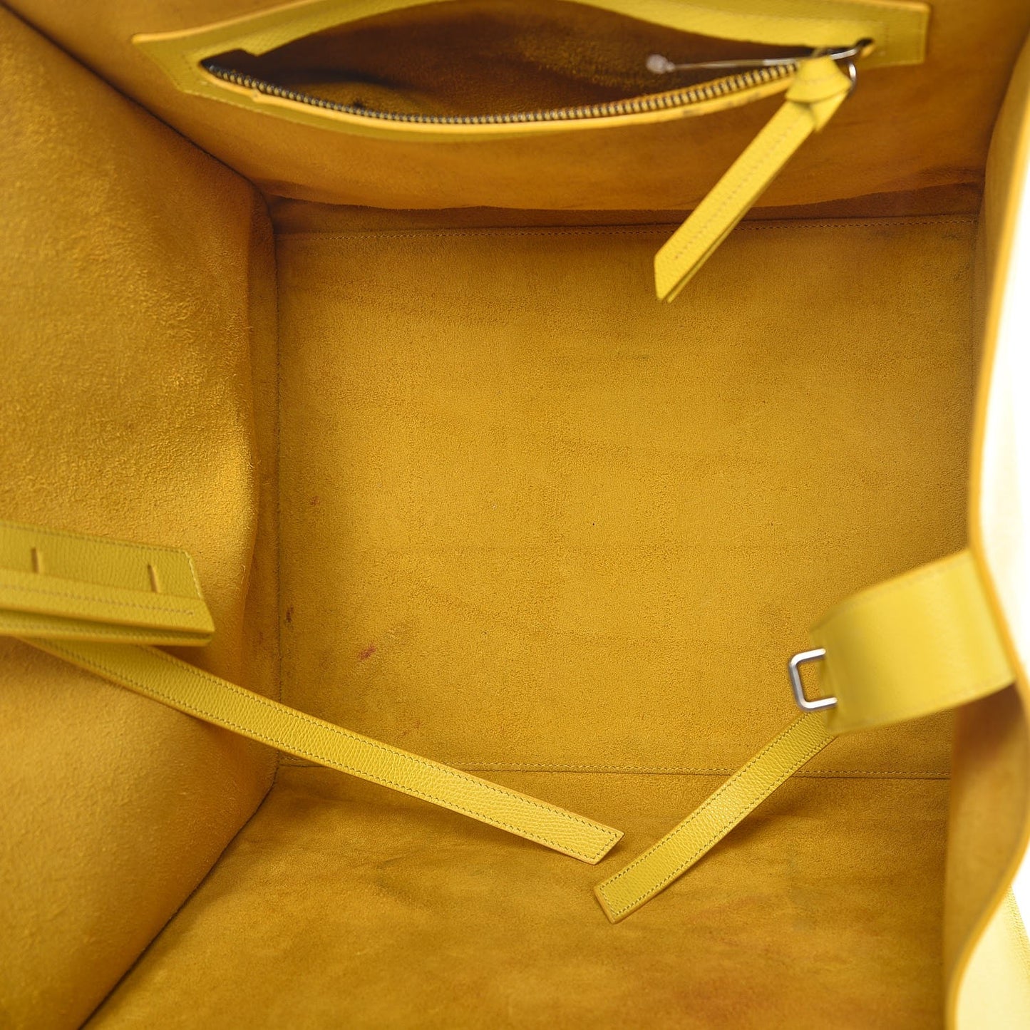Grained Calfskin Medium Phantom Luggage Yellow