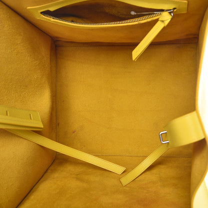 Celine Grained Calfskin Medium Phantom Luggage Yellow 5 of 12