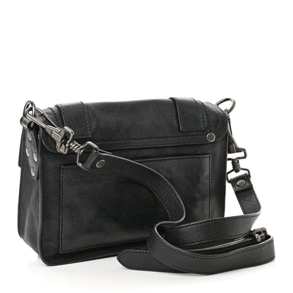 Proenza Schouler Lambskin PS1 Mini Pouch Messenger Black 3 of 11