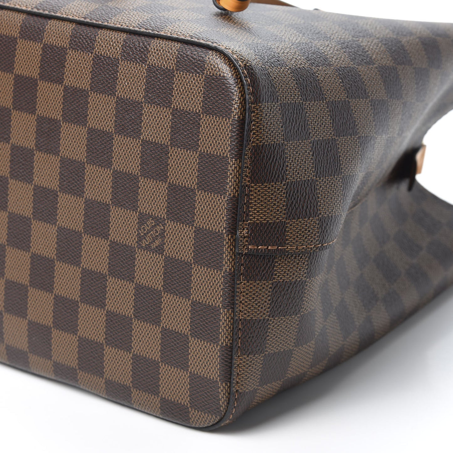Damier Ebene Neonoe MM Safran
