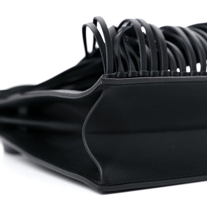 Hermes Swift Kelly Danse Anate Fringed Belt Bag Black 10 of 13