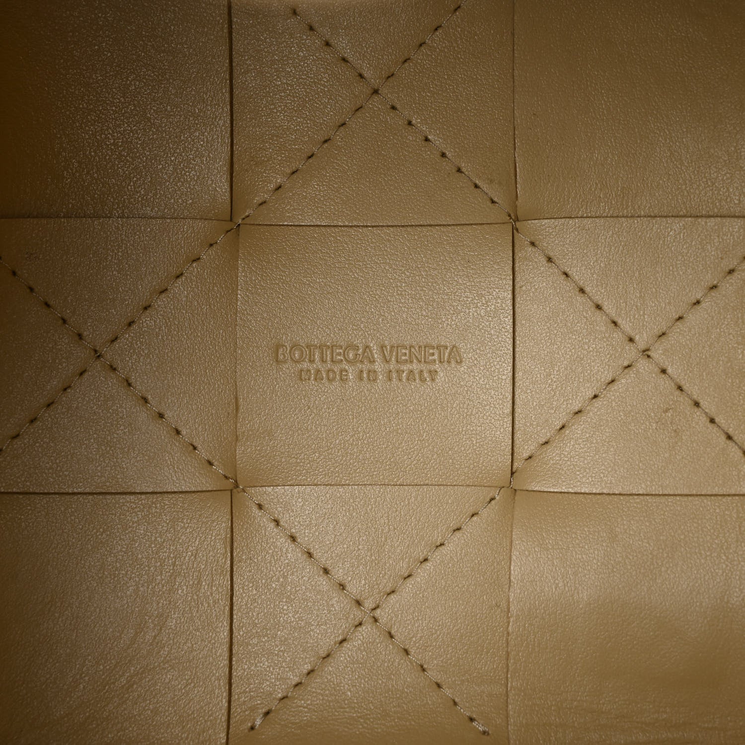 Bottega Veneta Nappa Maxi Intrecciato Cassette Bucket Bag Almond Almond 6 of 8