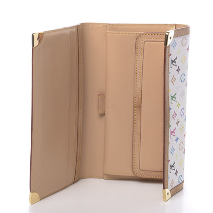 Louis Vuitton Monogram Multicolor Porte Tresor International Wallet White 5 of 13