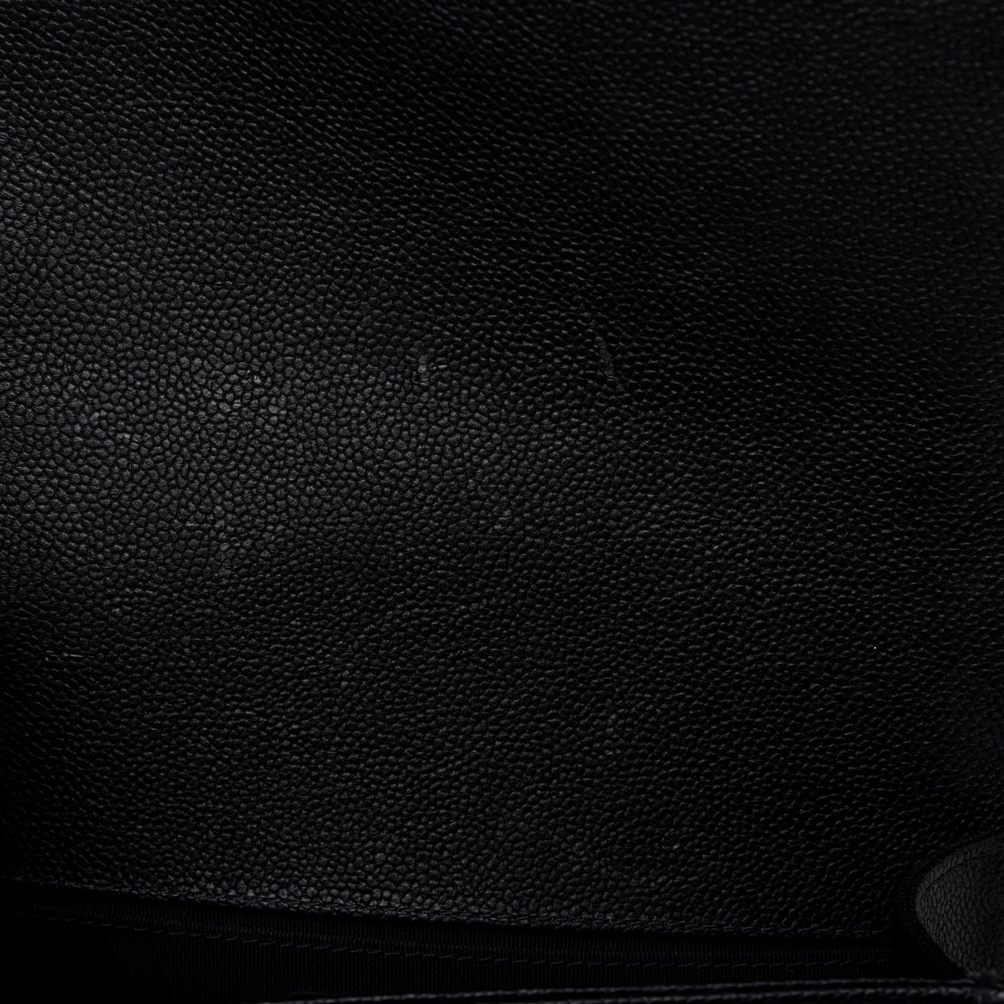 Caviar Quilted Small Boy Flap Black