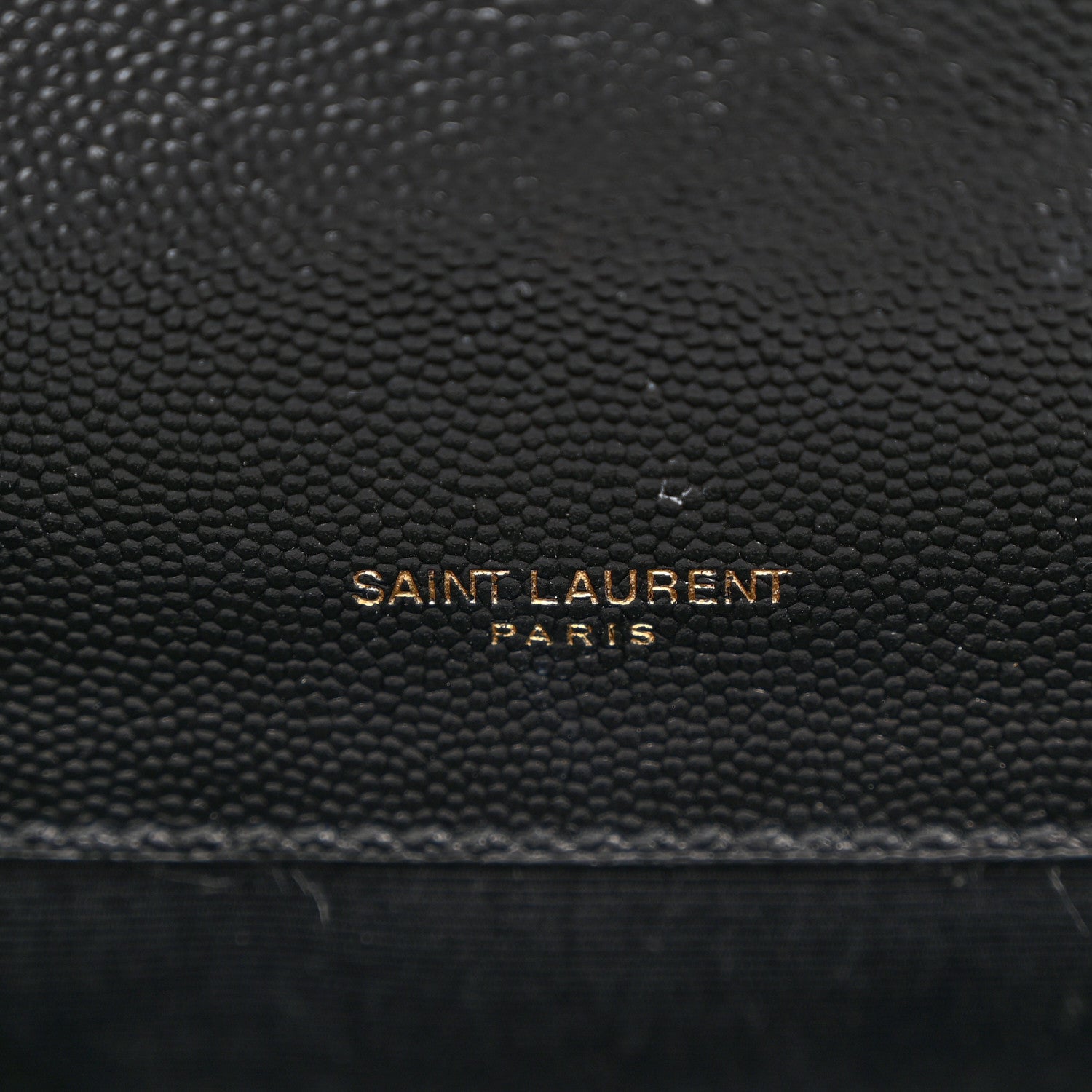 Saint Laurent Grain De Poudre Textured Mixed Matelasse Triquilt Small Monogram Satchel Black 7 of 11