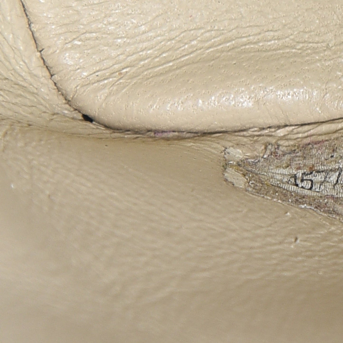 Lambskin Quilted Medallion Tote Light Beige