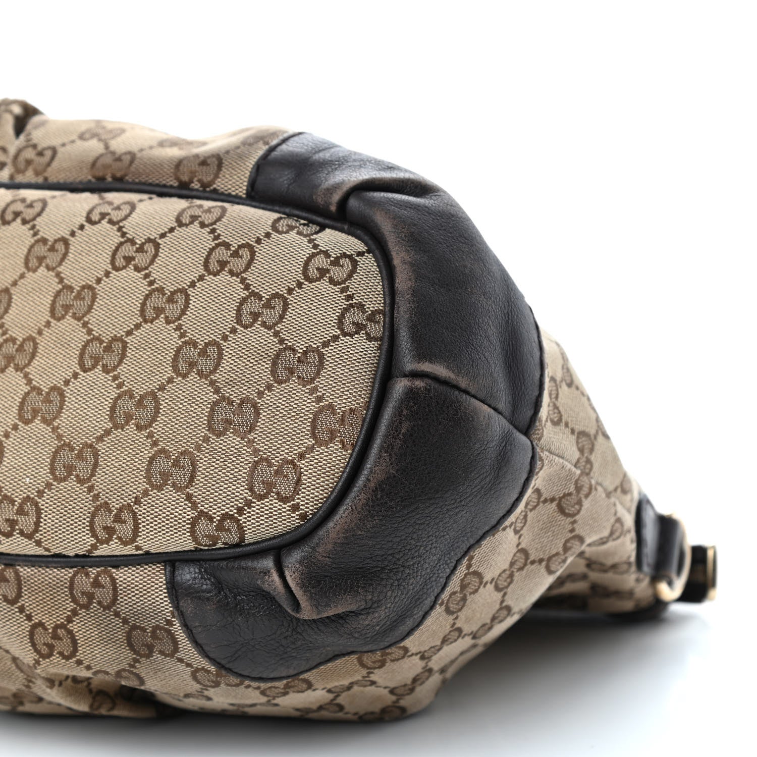 Gucci Monogram Medium Sukey Top Handle Dark Brown 12 of 13