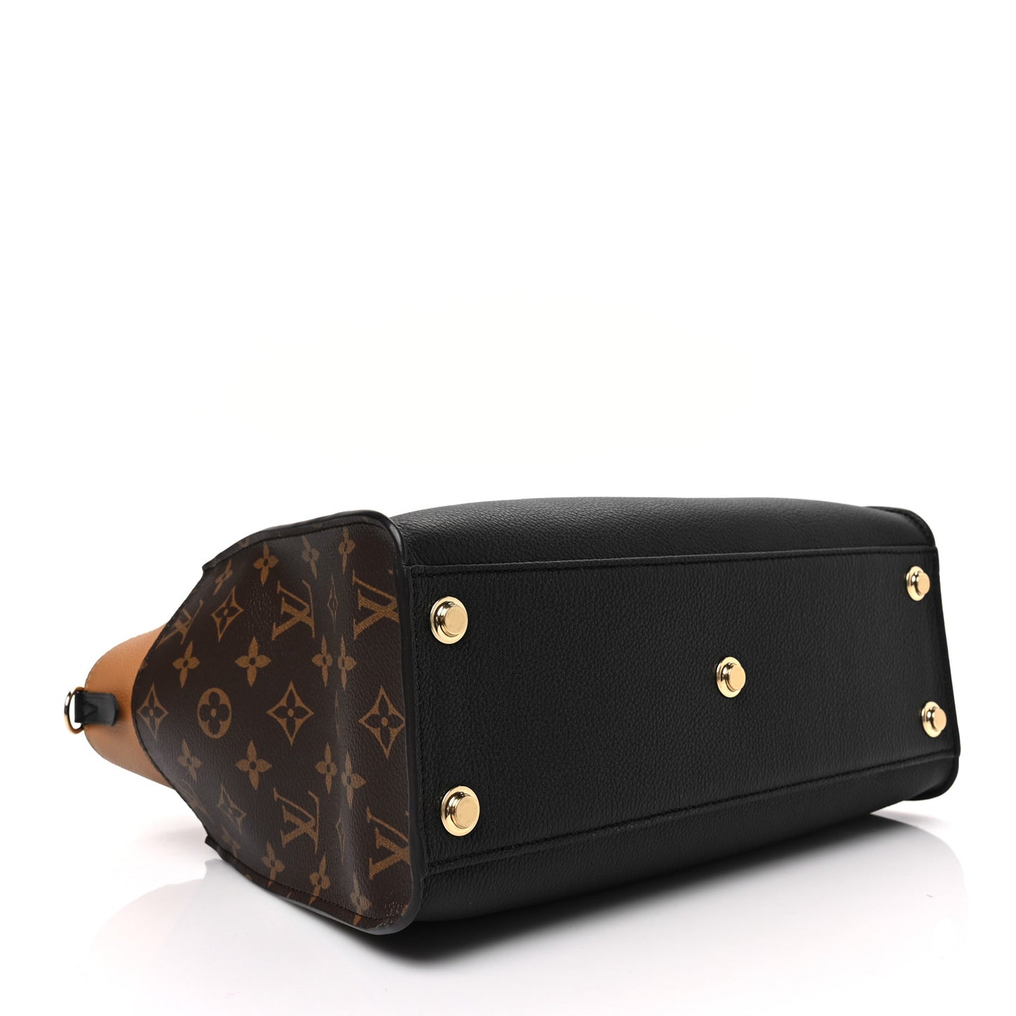 Calfskin Monogram On My Side Black