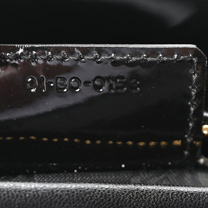 Christian Dior Patent Cannage Medium Lady Dior Black 6 of 9