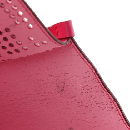 Christian Dior Calfskin Perforated Cannage Dioriva Tote Hot Pink 13 of 13