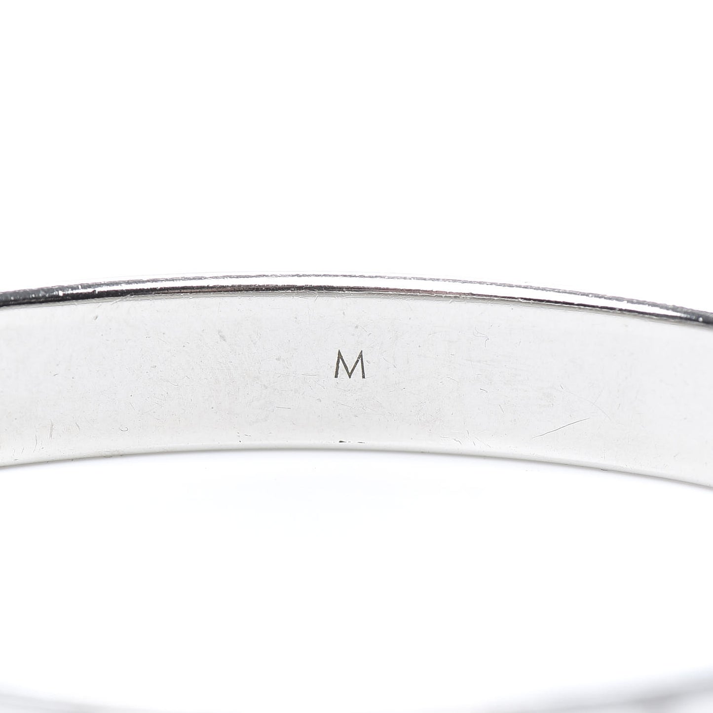 Palladium Monogram Nanogram Cuff M