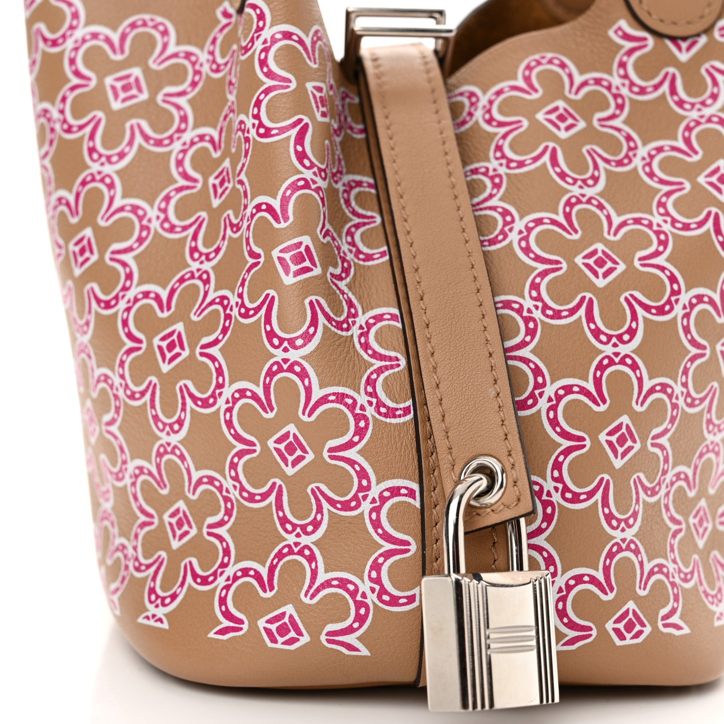 Swift Micro Lucky Daisy Picotin Lock Chai Rose White