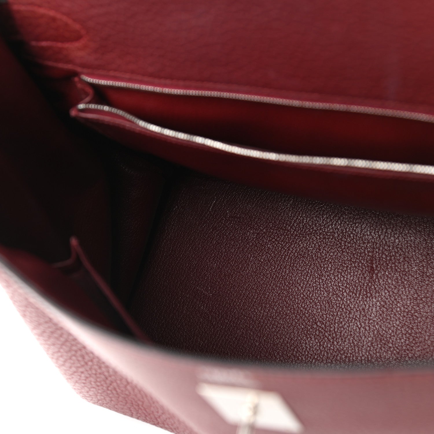 Hermes Fjord Kelly Retourne 40 Rouge H 15 of 31