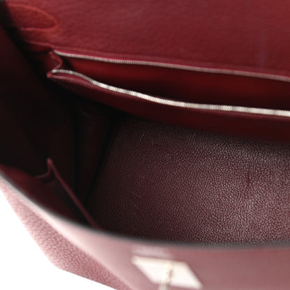 Hermes Fjord Kelly Retourne 40 Rouge H 15 of 31