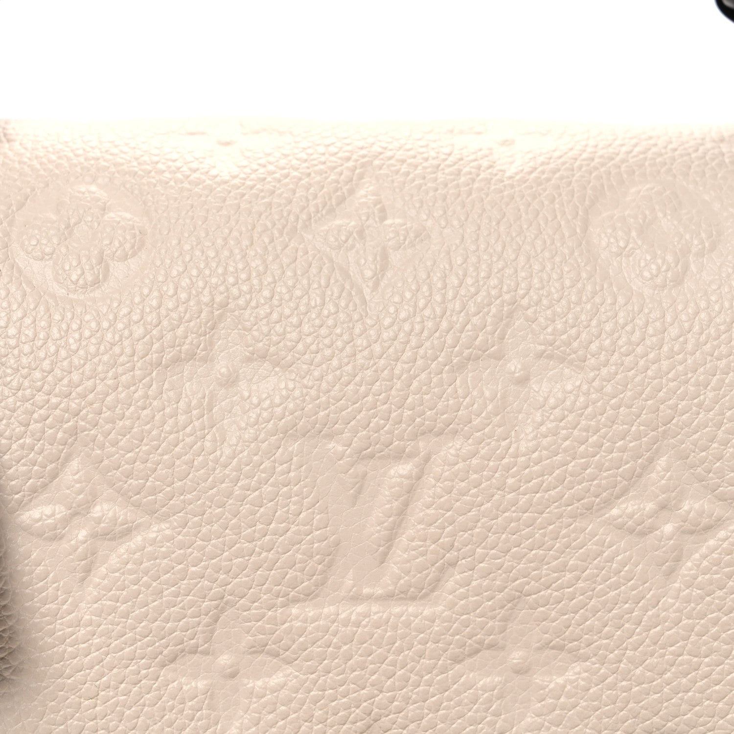 Louis Vuitton Empreinte Braided Pochette Metis Creme Beige Caramel 8 of 10