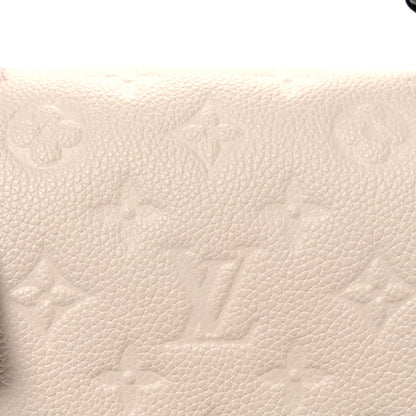Louis Vuitton Empreinte Braided Pochette Metis Creme Beige Caramel 8 of 10