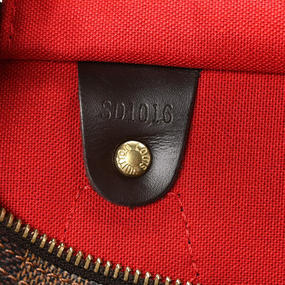 Louis Vuitton Damier Ebene Speedy 30 5 of 11