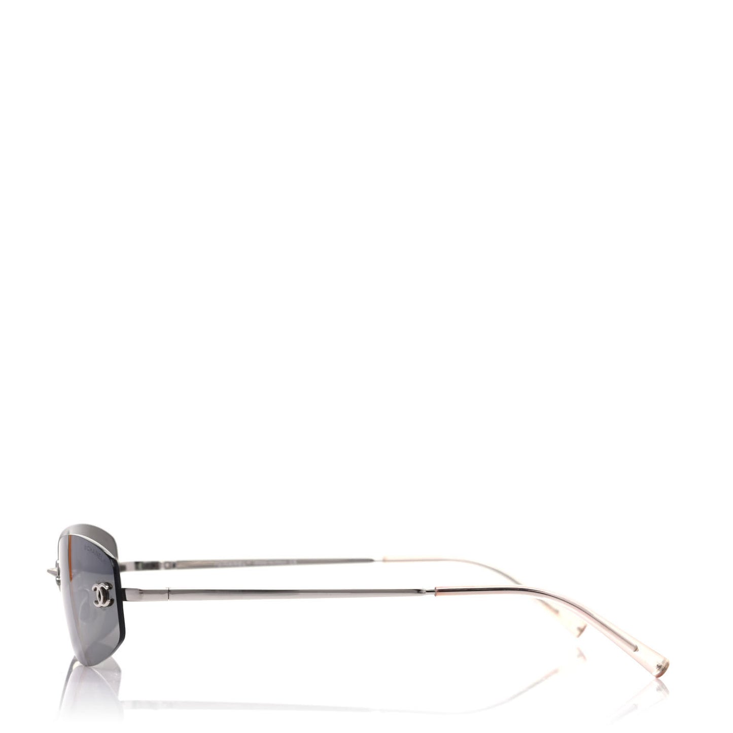 Metal Frameless Sunglasses 4002 Grey