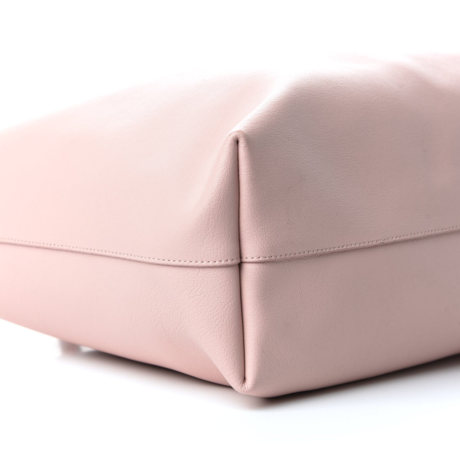 Saint Laurent Calfskin Large Shopping Tote Pale Blush 8 of 9