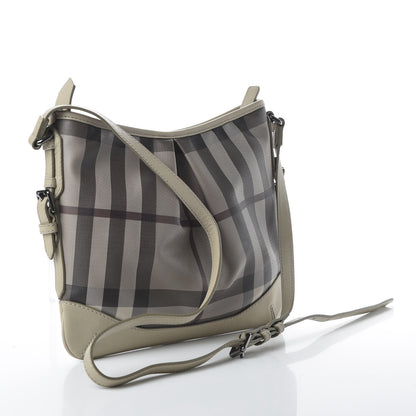 Burberry Smoked Check Hartham Shoulder Bag Trench 3 of 11