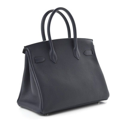 Hermes Togo Birkin 30 Bleu Nuit 2 of 10