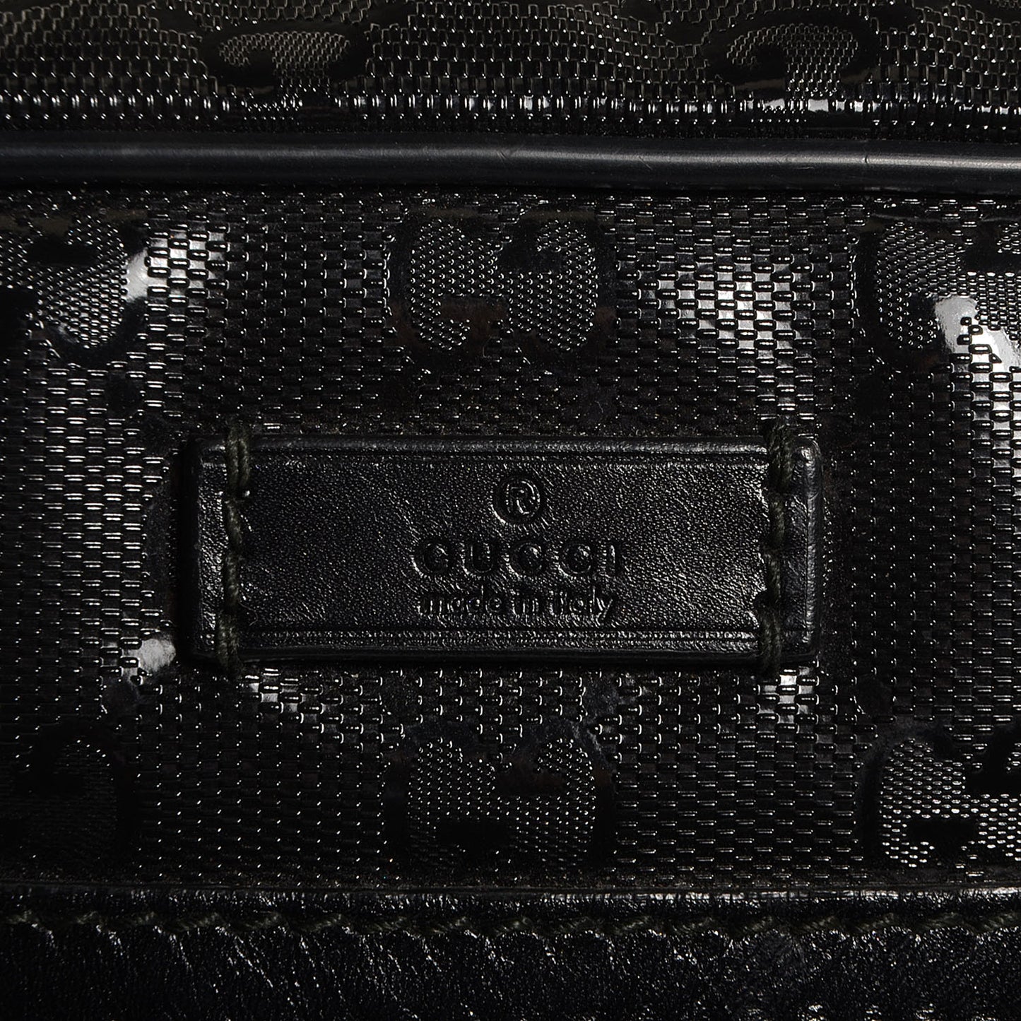 Imprime Monogram Medium Messenger Bag Black