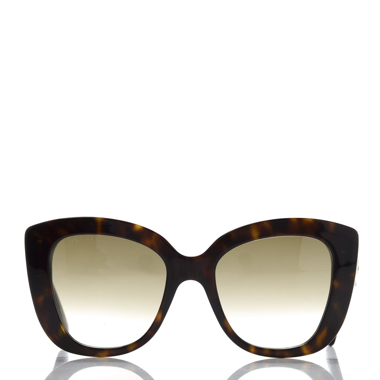 Gucci Acetate Sunglasses GG0327S Tortoise 2 of 9
