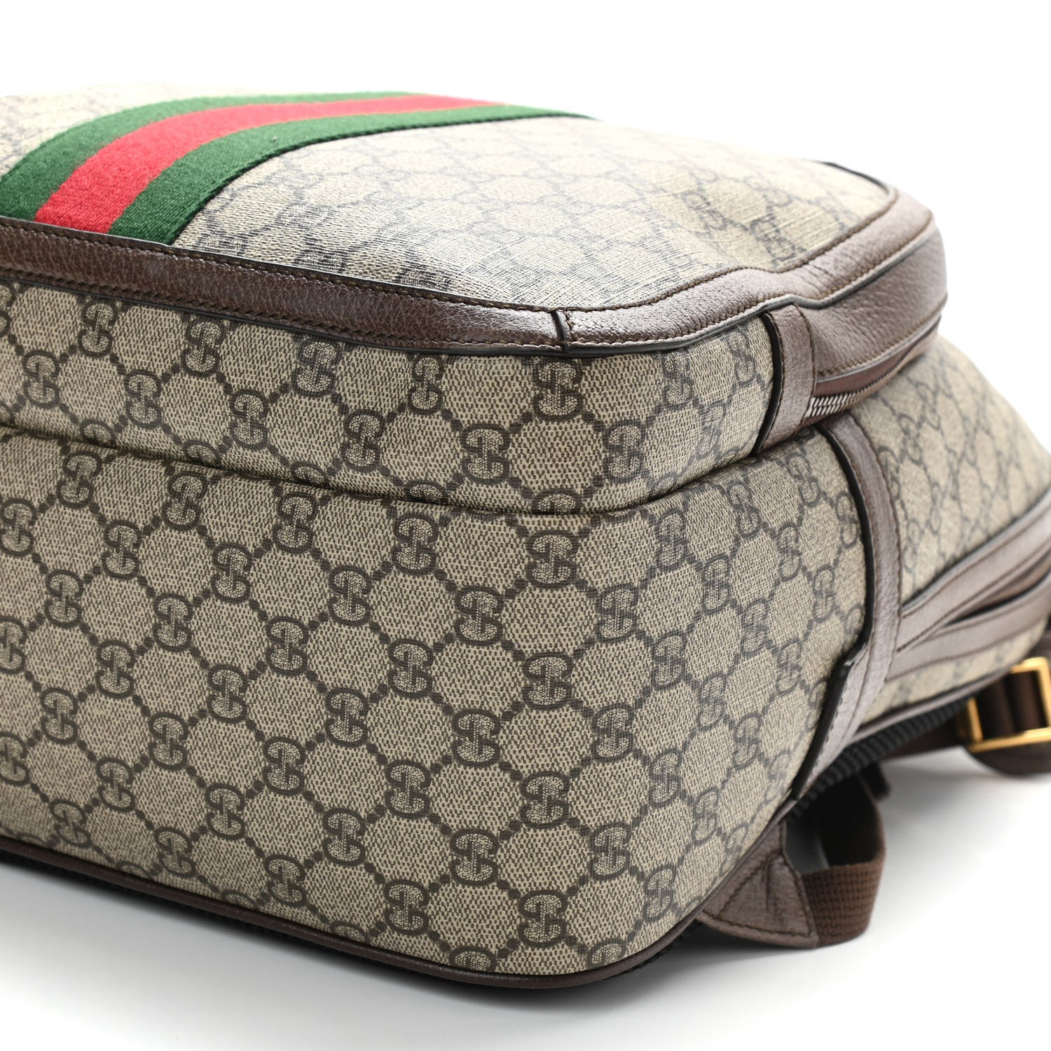 Gucci GG Supreme Monogram Medium Ophidia Day Backpack Brown 10 of 10