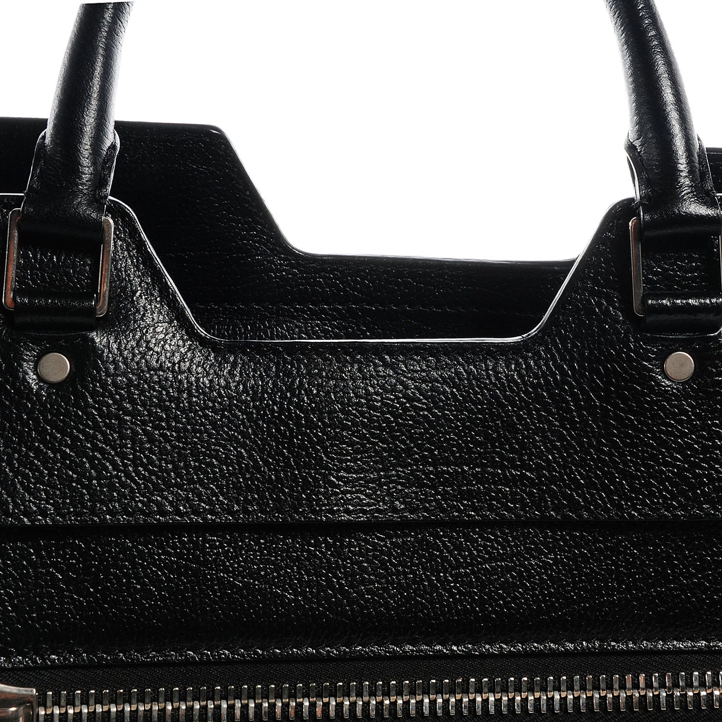 Leather PS13 Small Satchel Black