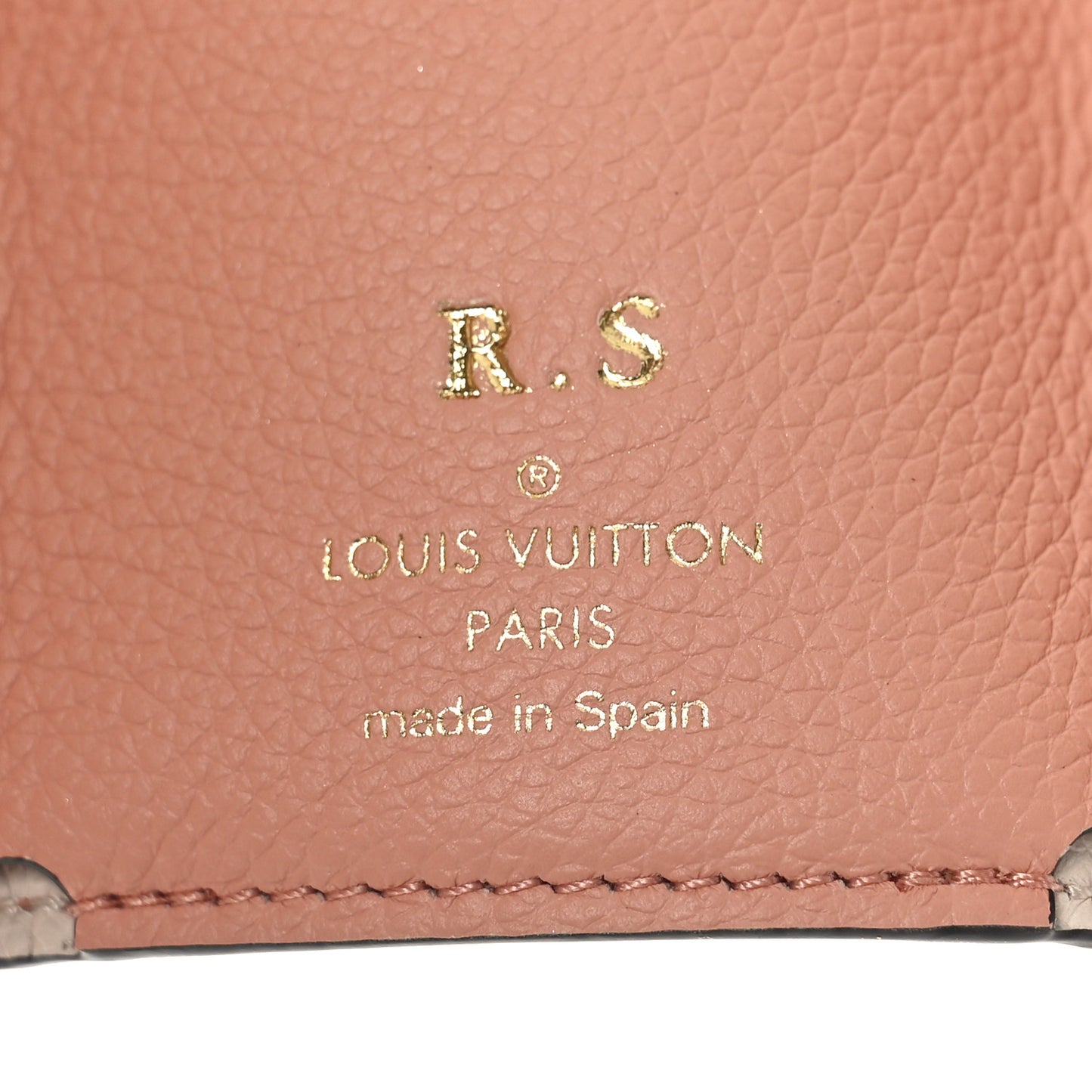 Calfskin Lockmini Wallet Quartz Rose Trianon