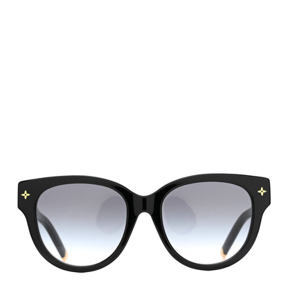 Louis Vuitton Acetate My Monogram Square Sunglasses Z1526E Black 3 of 7