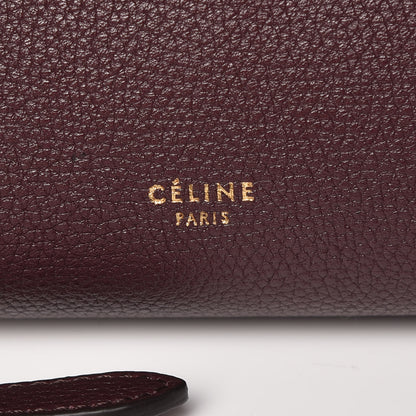 Celine Baby Grained Calfskin Micro Belt Bag Burgundy 8 of 11