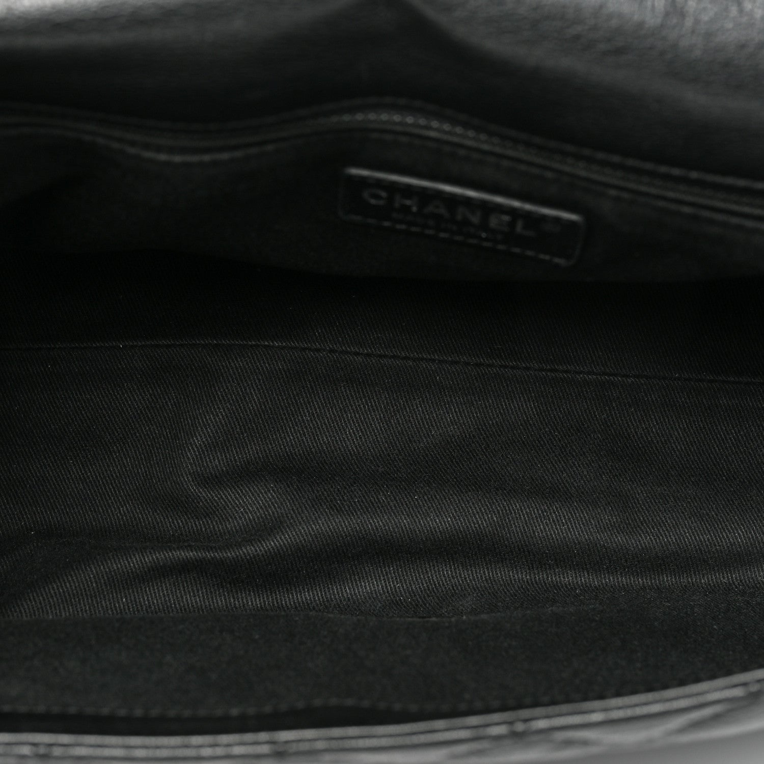 Chanel Goatskin Quilted Large City Rock Flap Black 5 of 10